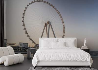 Ain Dubai the world's tallest observation Ferris Wheel Wall mural