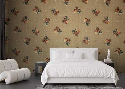 flower pattern Wall mural