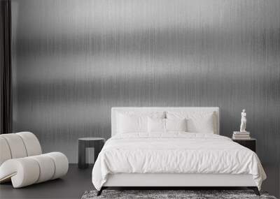 Shadows on flat aluminium. Metal surface for background and texture. Wall mural