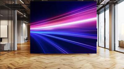 high speed internet concept Wall mural