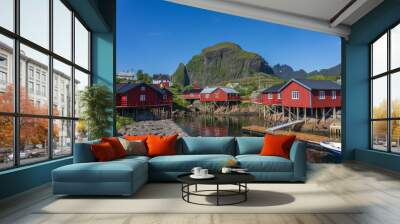 From Aa, Lofoten, Norway Wall mural