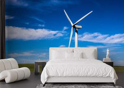 Alternate Energy Green Windpower Wall mural