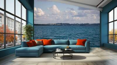 Boat ride tour and views of Bermuda's coastline Wall mural