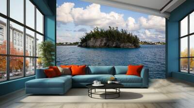 Boat ride tour and views of Bermuda's coastline Wall mural