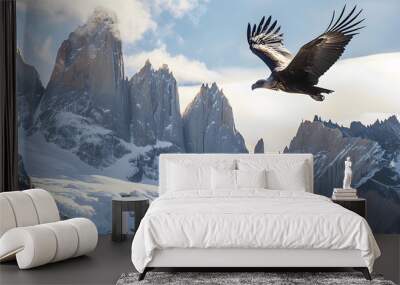 Condor in Patagonia Wall mural