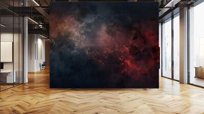 Dark grunge texture as background  Wall mural