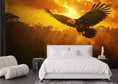 eagle Wall mural