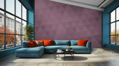 Geometric pattern great for texture or background with colorful pop Wall mural