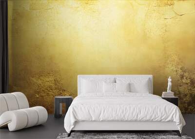 gold texture wall used as background wallpaper Wall mural