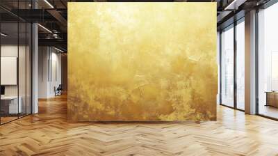 gold texture wall used as background wallpaper Wall mural