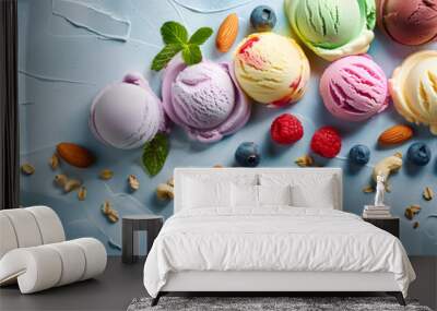 ice cream Wall mural