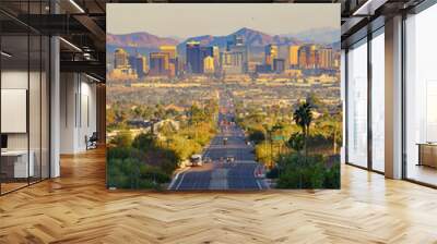 Phoenix, Arizona  skyline  Wall mural