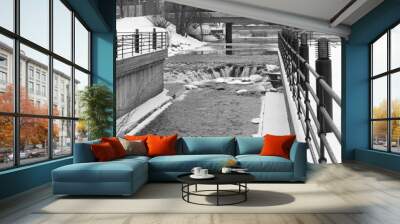 river Wall mural