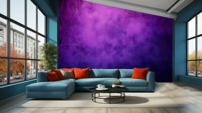 Scratched Purple Halloween Grunge Grungy Abstract Background Wallpaper Wall mural