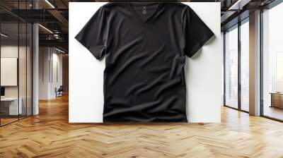 black t shirt Wall mural