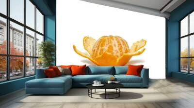 Mandarin Orange Peeled Wall mural