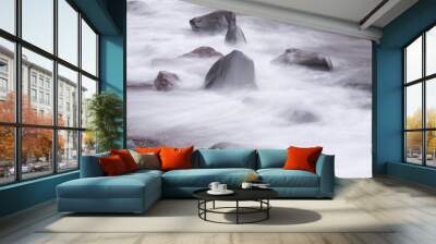 rocks & waves Wall mural