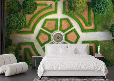 green garden art Wall mural