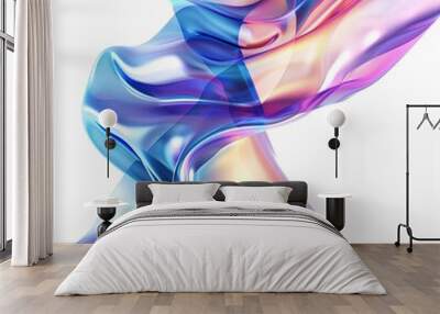 Beautiful Polysilicone-15 isolated on white background  Wall mural