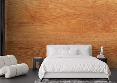 brown pine wood with lots of veins Wall mural