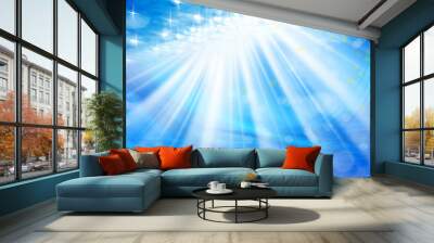 abstract light manipulations Wall mural