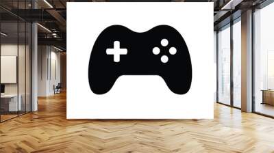 vector Game controller icon in flat style Wall mural