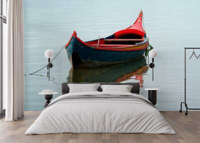 fishing boat Wall mural