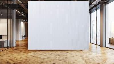 Close up Corrugated plastic white board polypropylene sheet background detail texture Wall mural