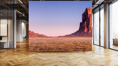 Shiprock New Mexico Southwestern Desert Landscape Wall mural