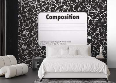 Composition Note Book Wall mural