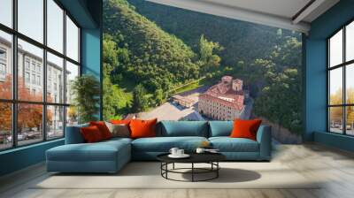 views of santo toribio de liebana church, Spain Wall mural