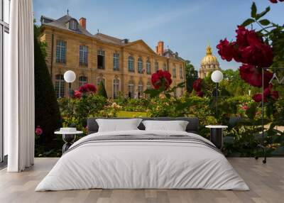 The Dôme des Invalides, the burial site of Napoleon seen from the Musée Rodin. Wall mural