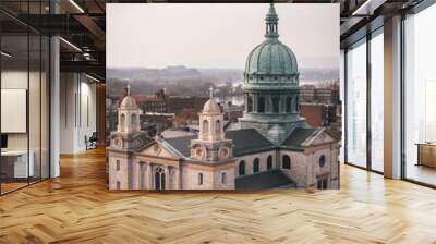 The Cathedral of Saint Patrick, in downtown Harrisburg, Pennsylvania Wall mural