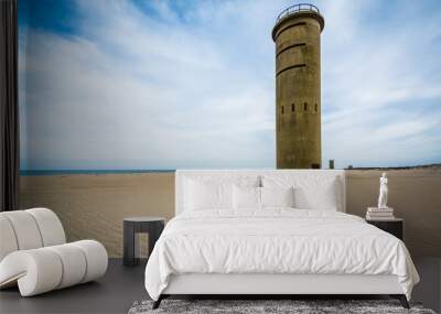 World War II Observation Tower at Cape Henlopen State Park in Re Wall mural