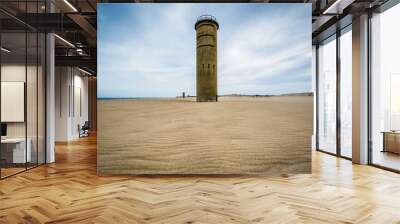 World War II Observation Tower at Cape Henlopen State Park in Re Wall mural