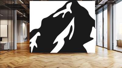 Mountain Silhouette Wall mural