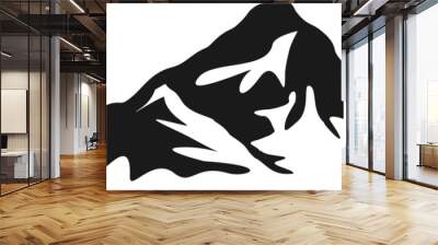 Mountain Silhouette Wall mural