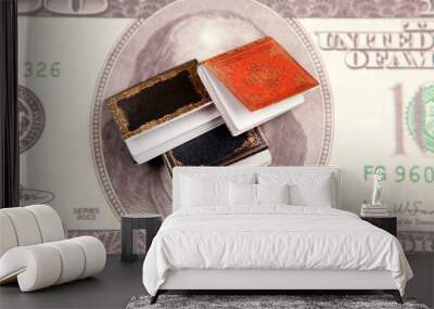 image of miniature book money banknote background
 Wall mural