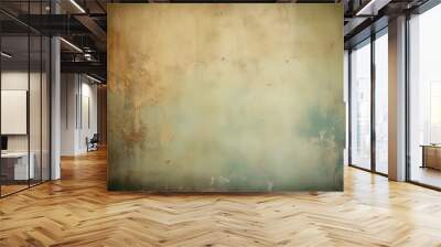 Abstract Vintage Chromatic Overlay with Dusty Texture Wall mural