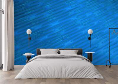 abstract geometry blue background Wall mural