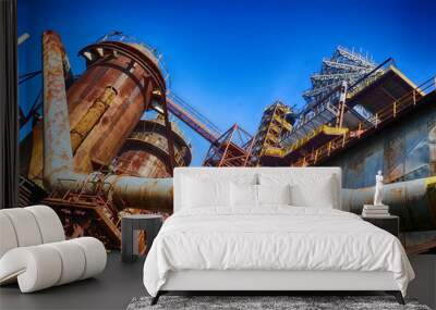 Industrial architecture from Ostrava Wall mural