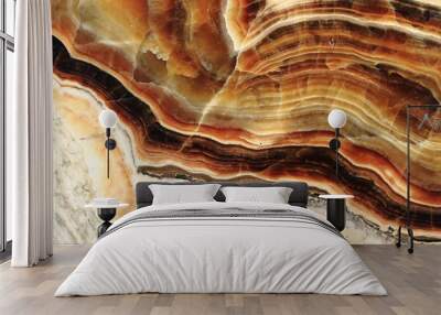 natural agate texture Wall mural