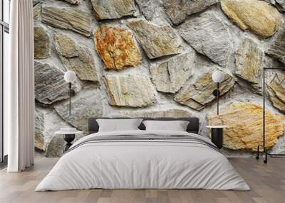 old stone wall texture Wall mural