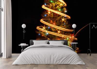 xmas tree Wall mural