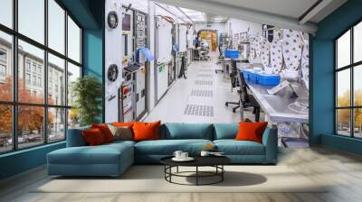 Sterile room – Technical cleanliness and clean room Wall mural