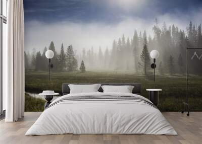 Fog Wall mural