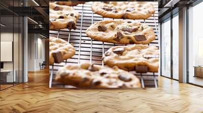 cookies cooling on cooling rack Wall mural