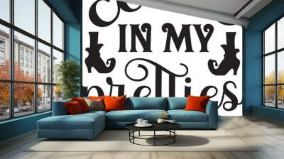 come in my pretties svg Wall mural