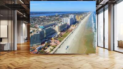 FORT WALTON, FL - FEBRUARY 2016: Aerial city view. Fort Walton i Wall mural