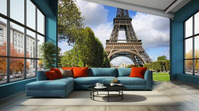 View of Paris, France Wall mural